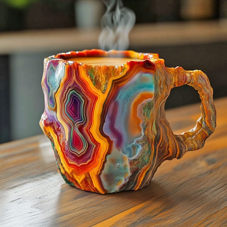 2025 New Mineral Crystal Coffee Mugs
