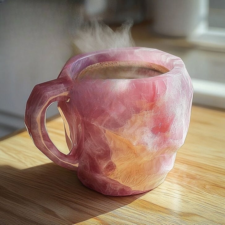 2025 New Mineral Crystal Coffee Mugs