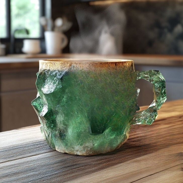 2025 New Mineral Crystal Coffee Mugs