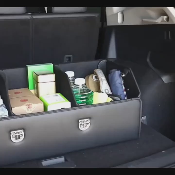 Boîte de rangement en cuir de coffre de voiture personnalisée – Skittles  Cottage